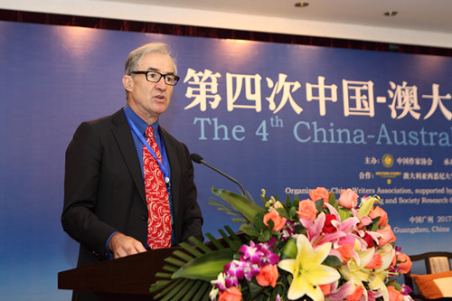 西悉尼大学人文艺术传播学院院长彼得?郝金斯致辞 得 摄影-陈忠毅 (9)_副本.jpg